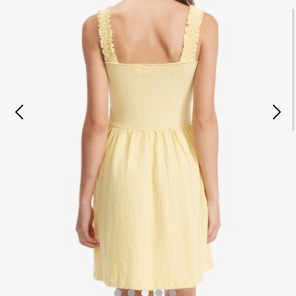 Roxy Hanging Ten Smocked Mini Dress. Size Medium - Picture 3 of 11